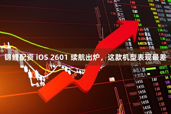 锦鲤配资 iOS 2601 续航出炉,这款机型表现最差